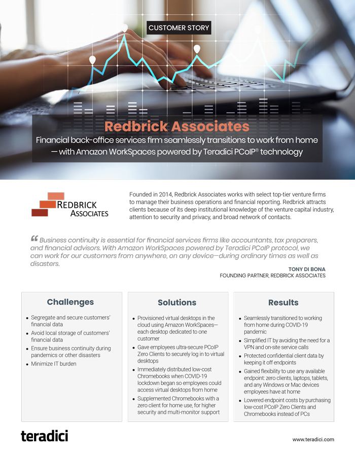 Redbrick Associates Customer Story pdf