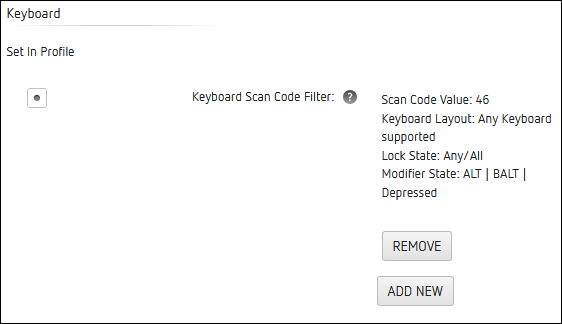 Keyboard Print Screen Key Rule